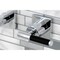 Kingston Brass KS6021CKL Wall Mount Tub Faucet, Polished Chrome KS6021CKL - alternate 2